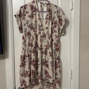 By Together Pink Floral Dress